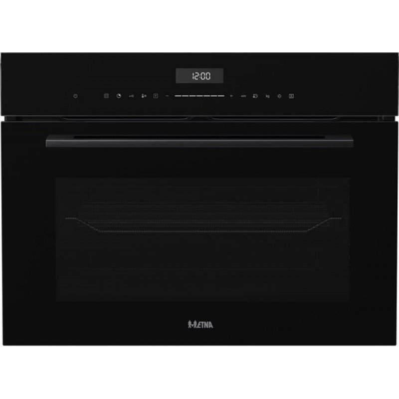ETNA CM250ZT - Oven met magnetronfunctie - Nis 45 cm - Zwart glas - Combi Magnetron