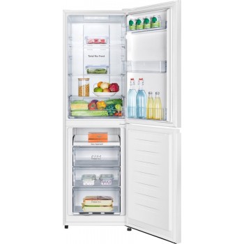 ETNA KCV282NWIT - Vrijstaande Koel vriescombinatie - 182 cm - RVS - No Frost - Extra groot Vriesvak - 50/50