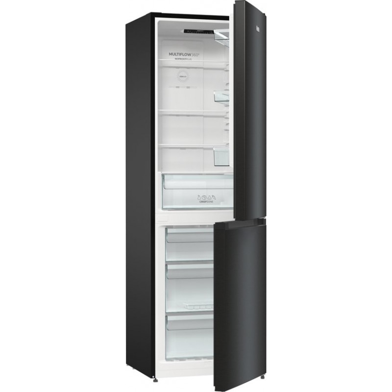 ETNA KCV285NZWA - Koel/vriescombinatie - Zwart - 185 cm - No-Frost - FastFreeze