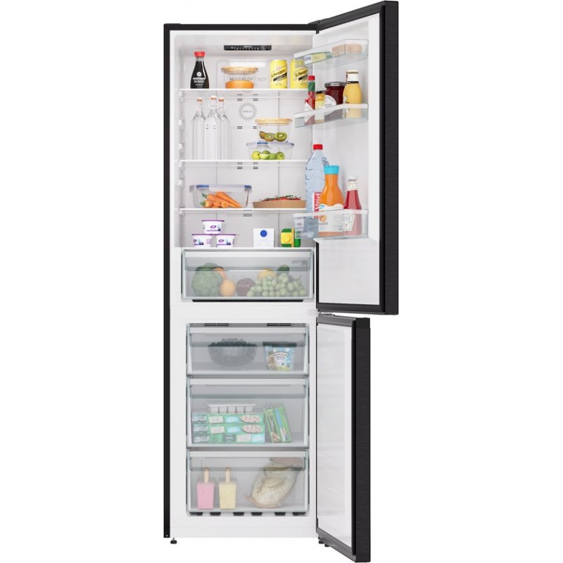 ETNA KCV285NZWA - Koel/vriescombinatie - Zwart - 185 cm - No-Frost - FastFreeze