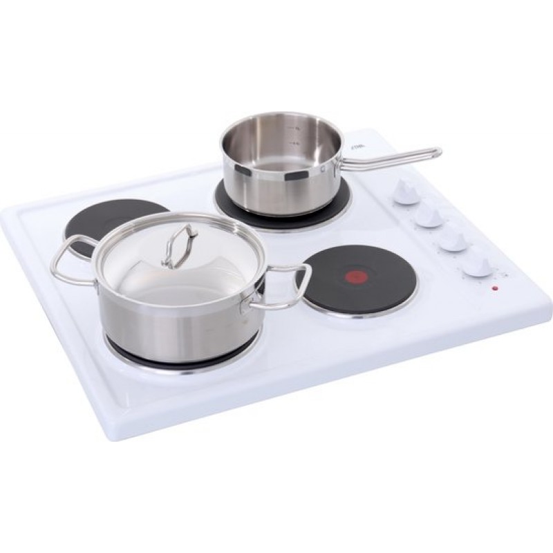 ETNA KEV158WIT - Vrijstaande Elektrische Kookplaat