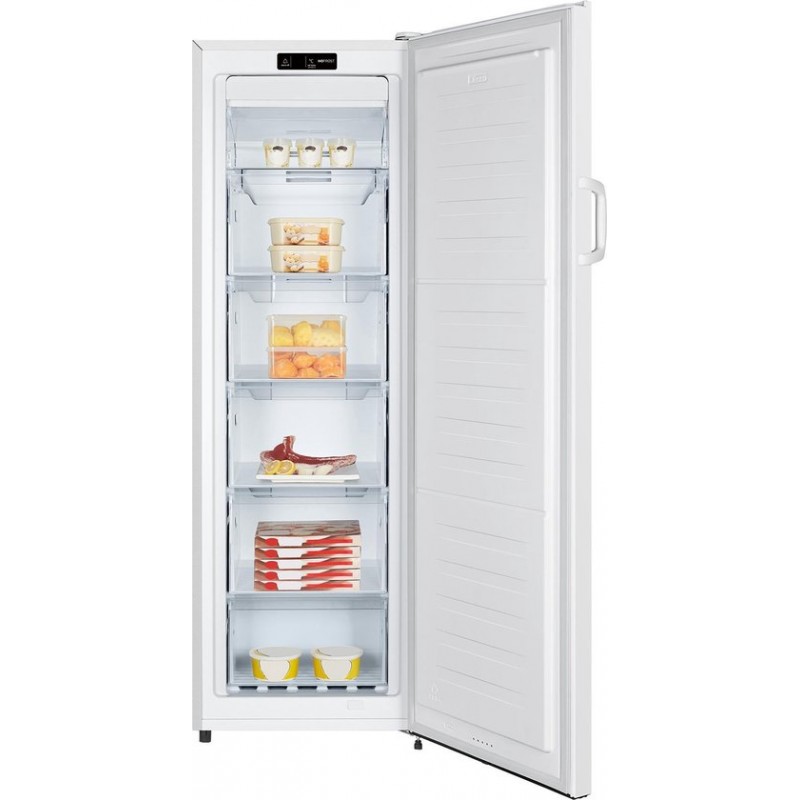 ETNA VV6169NWIT - Vrijstaande vriezer - No-Frost - 169 cm hoog - Wit - Energielabel E - Geschikt voor schuur tot -15C - FastFreeze - 5 lades -opbergvak