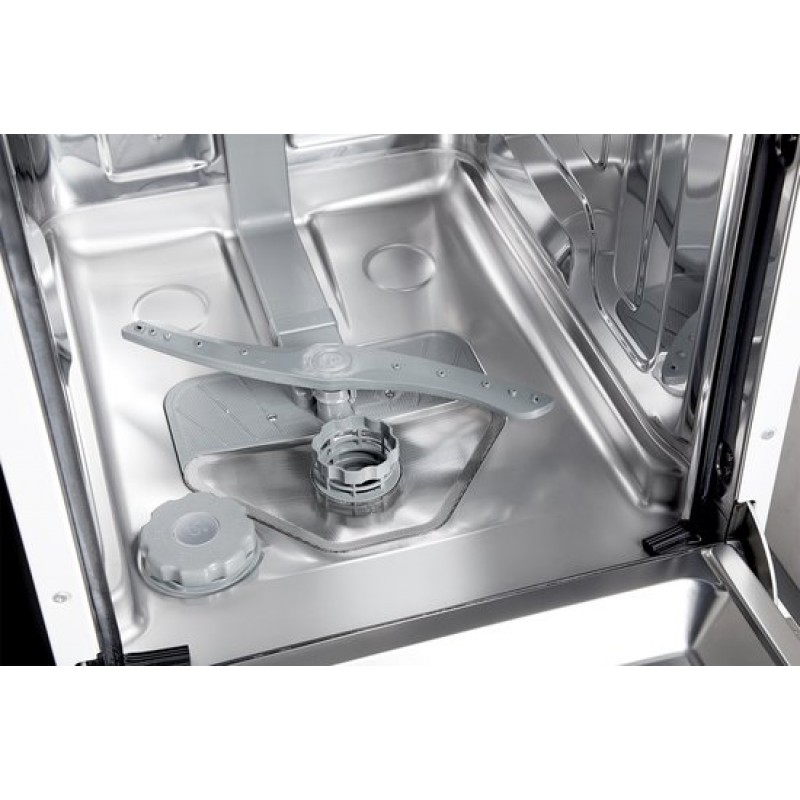 ETNA VW47SM - Vaatwasser volledig geintegreerd 45 cm - 9 Programma's - 9 Couverts - Digitaal display - Aquastop - RVS bedieningspaneel