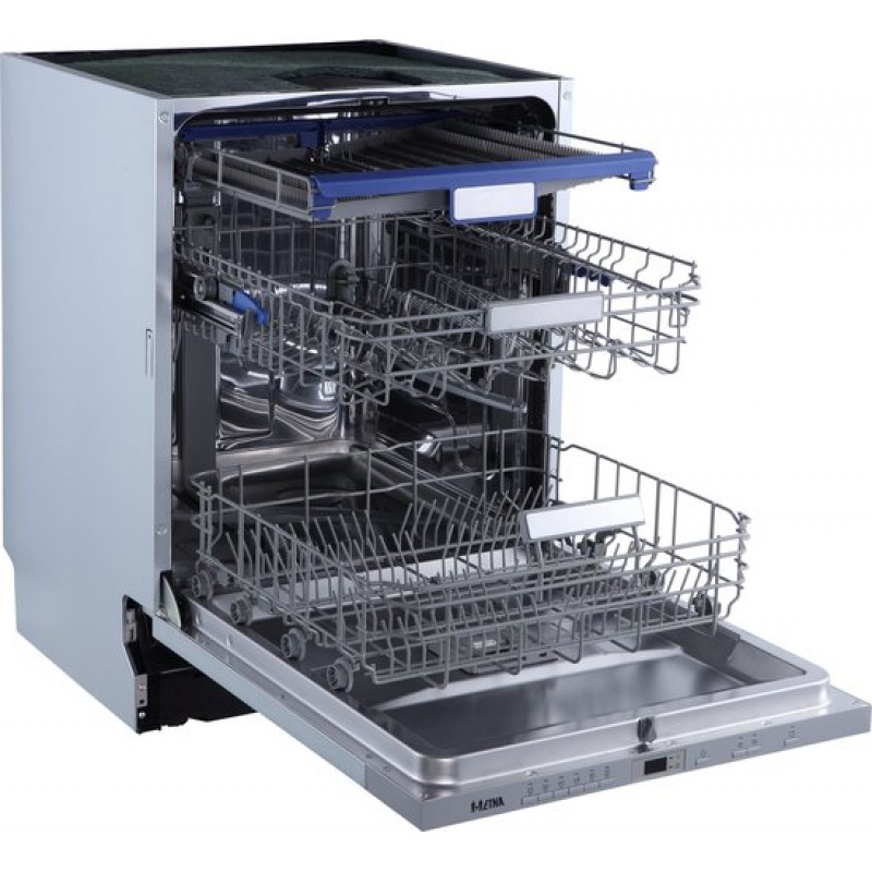 ETNA VW742N - Inbouw vaatwasser 60cm - Volledig geïntegreerd - Energieklasse D - Geluidsniveau 42 dB - 14 couverts - LED binnenverlichting - Self clean