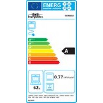 Everglades EVCK6010 - Gasfornuis - Mat Zwart - 60CM - 62 Liter