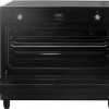 Everglades EVCK9225 - Inductiefornuis - Mat Zwart - 90CM - 10 Ovenstanden - Turbo Hete Lucht Oven - Digitale Timer