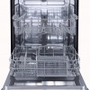 Everglades EVDW5108B Vrijstaande Vaatwasser - E Klasse - Zwart - Uitgestelde Start