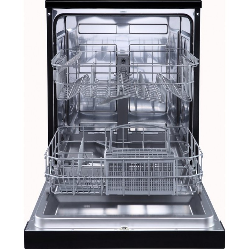 Everglades EVDW5108B Vrijstaande Vaatwasser - E Klasse - Zwart - Uitgestelde Start