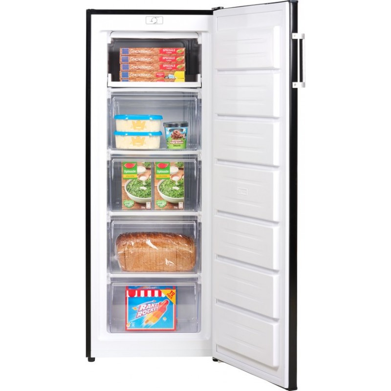 Everglades EVFR5020 - Hoge Vriezer - Zwart - 165 Liter - E Klasse