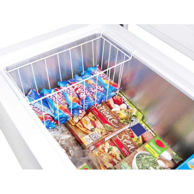 Everglades EVFR5203 - Vrieskist - 297 Liter - E Klasse - Digitaal - Koelfunctie - Wit