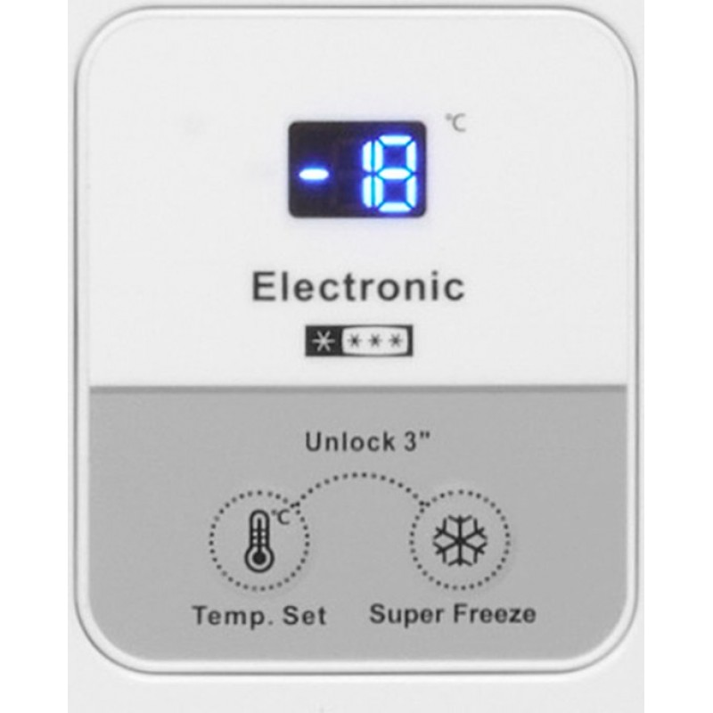 Everglades EVFR5205 - Vrieskist - 500 Liter - E Klasse - Digitaal - Wit 