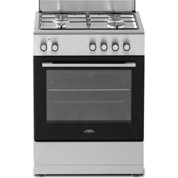 Everglades EVCK6011 - Gasfornuis - RVS - 60CM - 62 Liter 