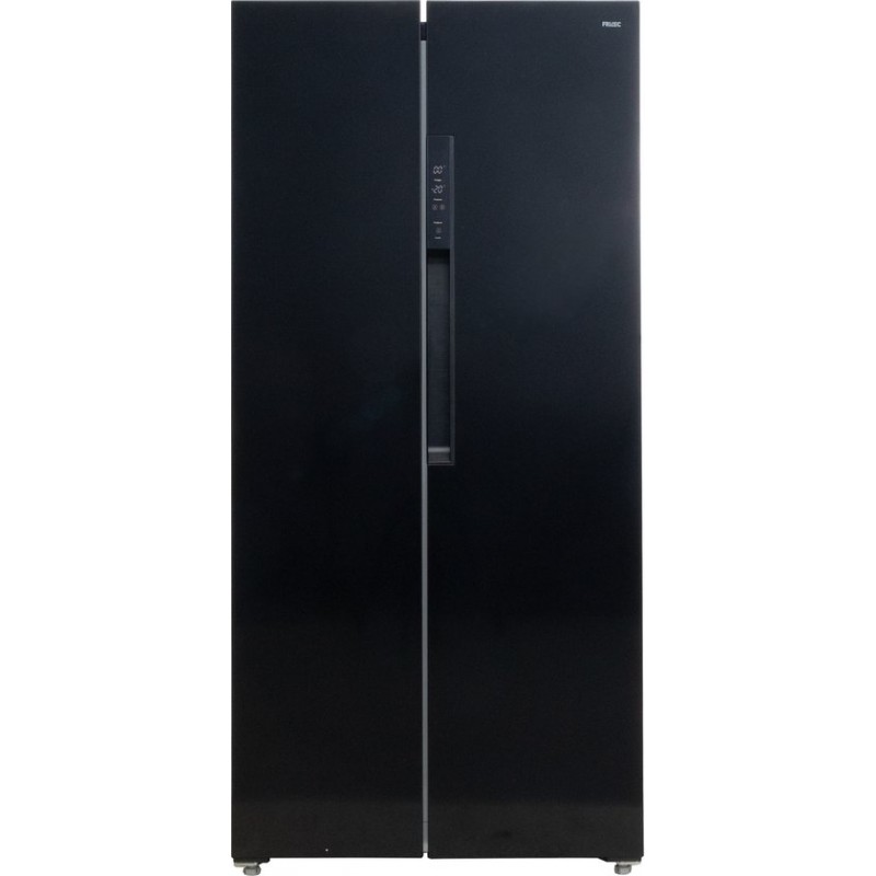 Frilec BONNSBS-238-200EB - Amerikaanse koelkast - Display - Zwart