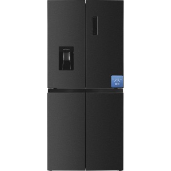 Frilec BONN-MD458-WS-040DDI - Amerikaanse koelkast - 5 Jaar garantie - No-Frost - Dark Inox - 419 liter