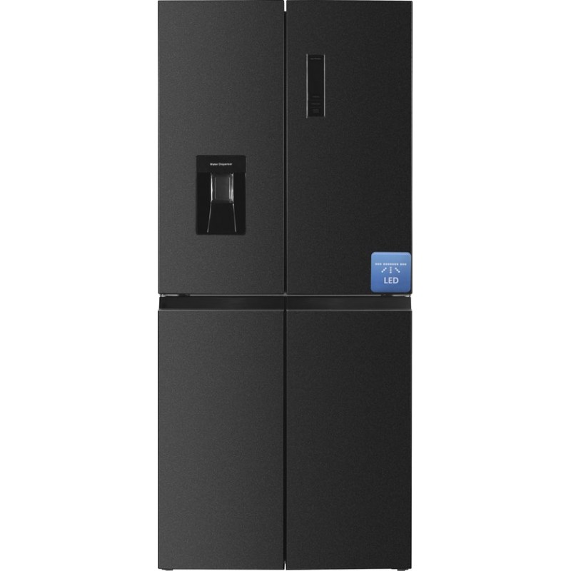 Frilec BONN-MD458-WS-040DDI - Amerikaanse koelkast - 5 Jaar garantie - No-Frost - Dark Inox - 419 liter