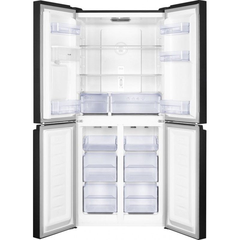 Frilec BONN-MD458-WS-040DDI - Amerikaanse koelkast - 5 Jaar garantie - No-Frost - Dark Inox - 419 liter