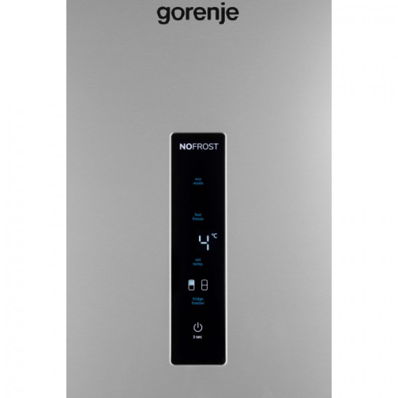 GORENJE NRK620B61X4OT KOEL-VRIESCOMBINATIE RVS