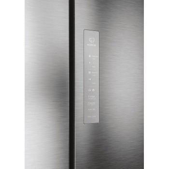 Haier HCR7818DNMM - Amerikaanse Koelkast - 467L - Daylight - Vochtigheidsregeling voor verser voedsel - Bewaart voeding tot 2x langer - Energieklasse D - Total No Frost