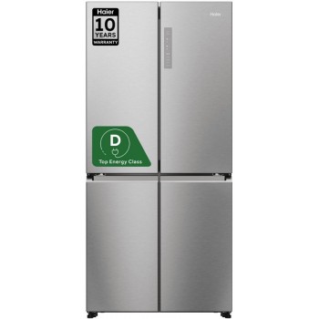 Haier HCR7818DNMM - Amerikaanse Koelkast - 467L - Daylight - Vochtigheidsregeling voor verser voedsel - Bewaart voeding tot 2x langer - Energieklasse D - Total No Frost