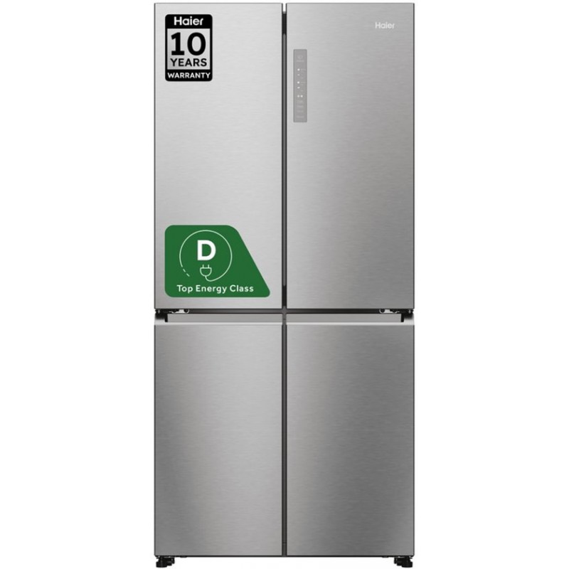 Haier HCR7818DNMM - Amerikaanse Koelkast - 467L - Daylight - Vochtigheidsregeling voor verser voedsel - Bewaart voeding tot 2x langer - Energieklasse D - Total No Frost