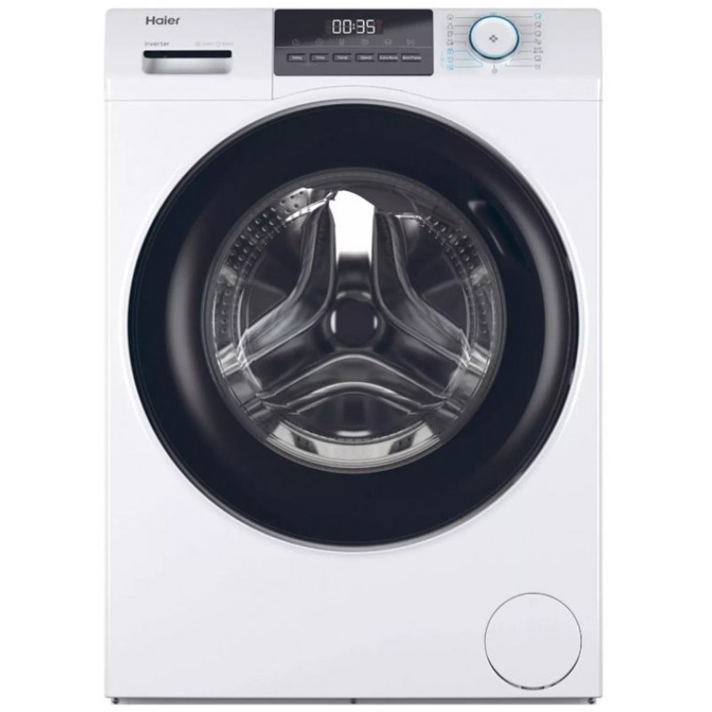 Haier HW80-BP14929A-S - Wasmachine - 8kg - A - Extra stil 70 dB - Stoombehandeling - Antibacteriële Behandeling ABT - 16 programma’s