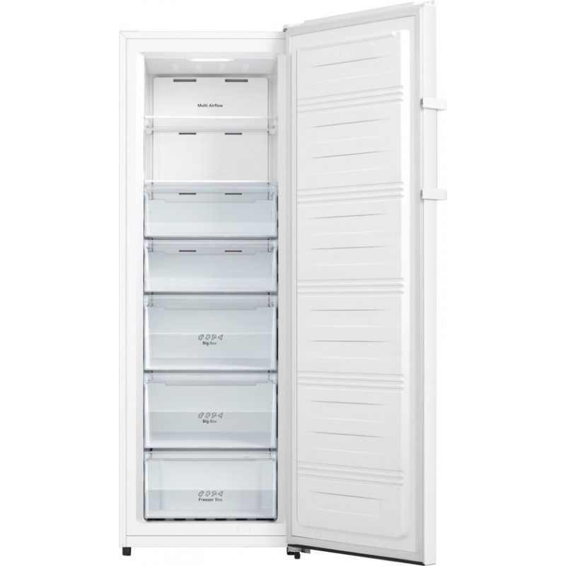 Hisense FV298N4AWC - Vrijstaande vriezer - No-Frost - 172 cm hoog - 240 liter - Energielabel C - Geschikt voor schuur tot -15°C - FastFreeze - LED display - Deuralarm - Inverter compressor