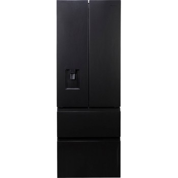 Hisense -RF632N4WFE -Amerikaanse koelkast -Zwart -70 cm breed