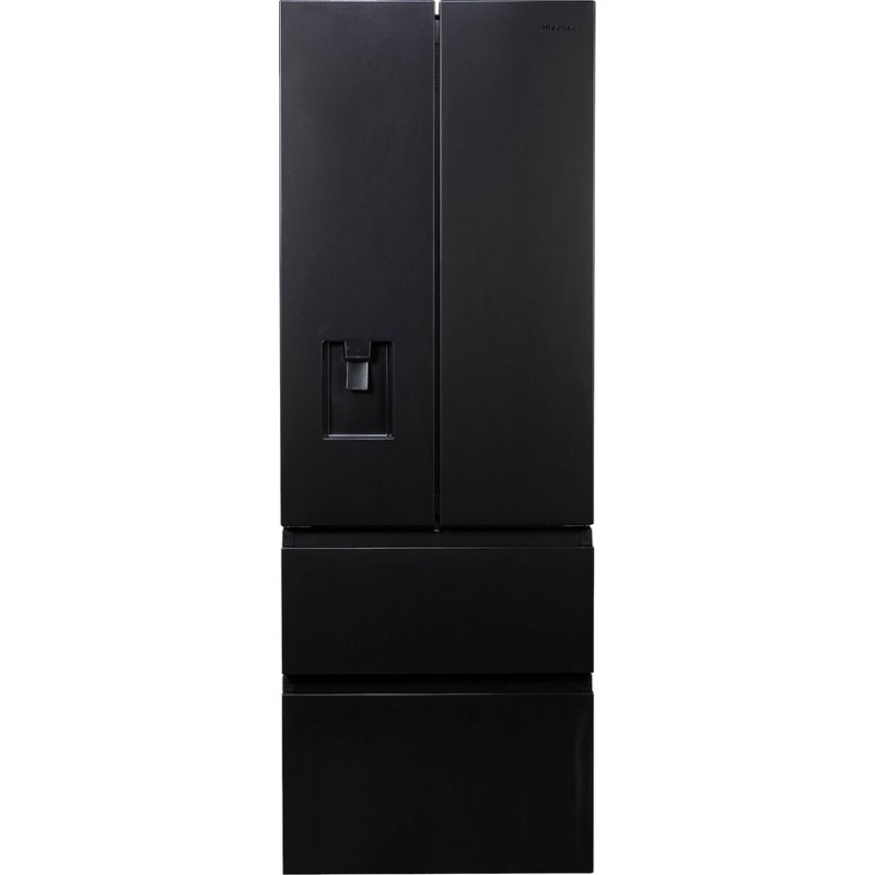 Hisense -RF632N4WFE -Amerikaanse koelkast -Zwart -70 cm breed