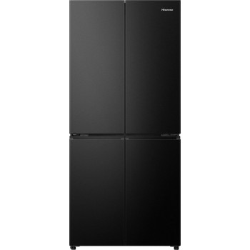 Hisense RQ5P470SAFE - Cross-door koel-vriescombinatie - My Fresh Choice - Metal-Tech Cooling - Dual-Tech Cooling - Inhoud 483 Liter - Zwart