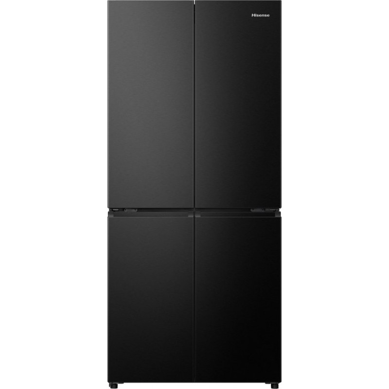Hisense RQ5P470SAFE - Cross-door koel-vriescombinatie - My Fresh Choice - Metal-Tech Cooling - Dual-Tech Cooling - Inhoud 483 Liter - Zwart