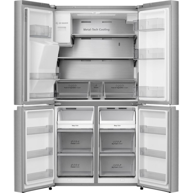 Hisense | RQ760N4AIE | Amerikaanse koelkast | 4-deurs