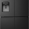 Hisense RQ760N4SBFE - Amerikaanse koelkast - No-Frost - 178 cm hoog - 540 liter - Energielabel E - Invriesvermogen 9 kg/24u - Geluidsniveau 37 dB - LED Display - SuperCool - FastFreeze - Deuralarm - Interverter Compressor - ConnectLife