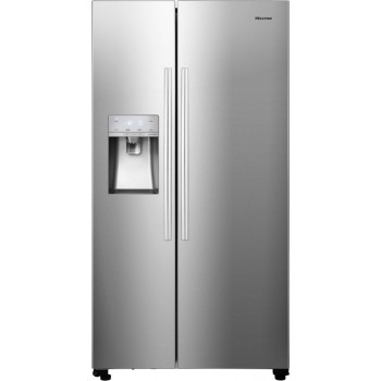 Hisense RS694N4ICE - Amerikaanse Koelkast - IJs- en Waterdispenser - Vrijstaand - 562 liter No-Frost