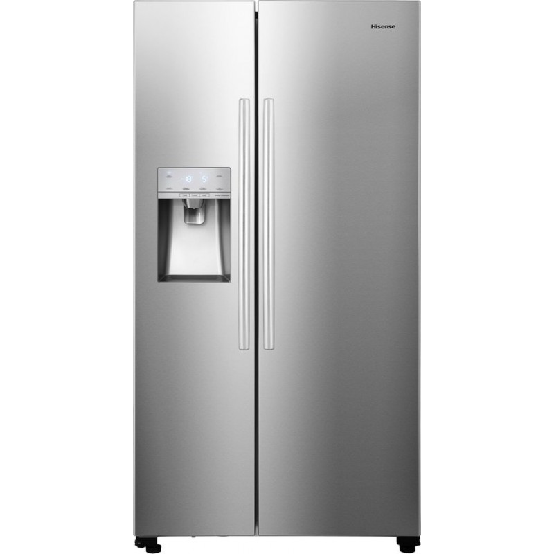 Hisense RS694N4ICE - Amerikaanse Koelkast - IJs- en Waterdispenser - Vrijstaand - 562 liter No-Frost