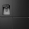 Hisense RS818N4TFC - Amerikaanse koelkast - Energielabel C - Water- ijsdispenser - Metal Cooling - No Frost - Zwart- Multi-Air Flow - Fast Freeze - 35dB A - Inverter Compressor - 632 Liter
