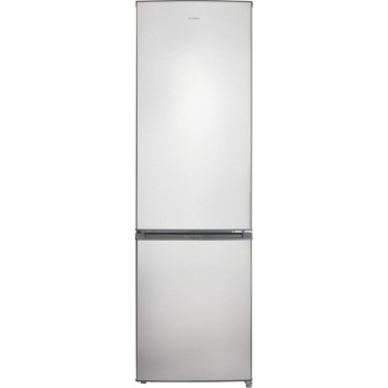 Inventum KV1808R No Frost energiezuinige koel-vriescombinatie - 180 cm hoog - 270 liter - Superkoelen - Supervriezen - Energielabel D - Vrijstaand - RVS