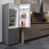 Inventum KV1808R No Frost energiezuinige koel-vriescombinatie - 180 cm hoog - 270 liter - Superkoelen - Supervriezen - Energielabel D - Vrijstaand - RVS