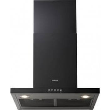 Inventum AKB6015ZWA - Wandschouw afzuigkap - 60 cm - 700 m3/h - 4 standen - Energieklasse A++ - Zwart