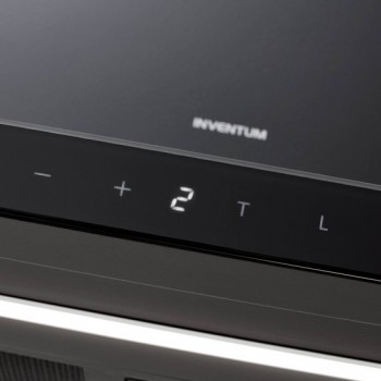 Inventum AKB9015ZWA - Wandschouw afzuigkap - 90 cm - 700 m3/h - 4 standen - Timer - BLDC motor - Energieklasse A++ - Zwart