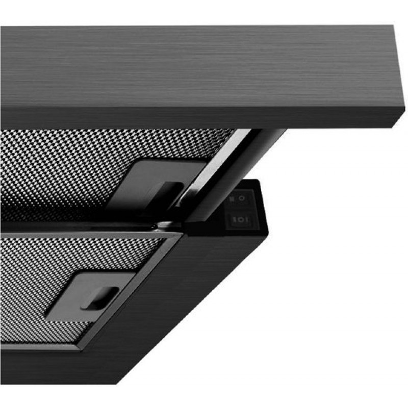 Inventum AKV6004ZWA - Vlakscherm afzuigkap - 60 cm - 325 m3/h - 3 standen - Zwart