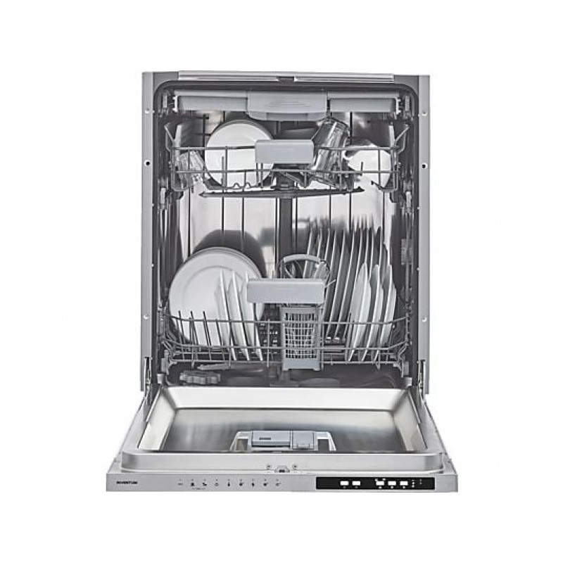 Inventum IVW6035AXL - Inbouw Vaatwasser - 15 couverts - 9 programma’s - SteamWash - Besteklade - Stil - BLDC motor - 60 cm breed - Volledig ingebouwd - Energielabel D