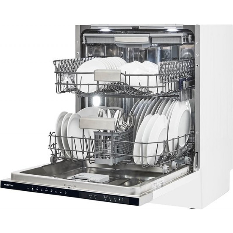 Inventum IVW6060A - Inbouw Vaatwasser - 14 couverts - 9 programma’s - Besteklade - Extra stil optie - 60 cm breed - Volledig ingebouwd