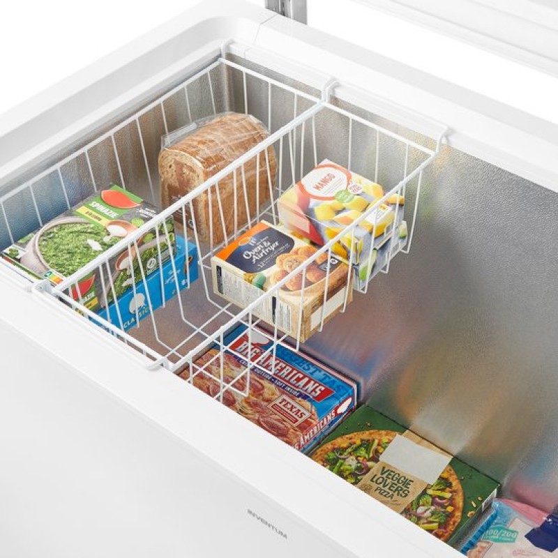 Inventum VK1422W - Vrieskist - 418 liter - Supervriezen - Low Frost - Digitale thermostaat - Geschikt voor garage - Wit