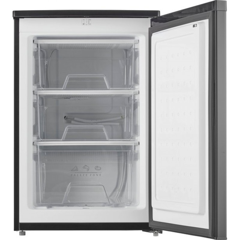 Inventum VR550B - Vrijstaande vriezer - Tafelmodel - 88 liter - 3 lades - Zwart