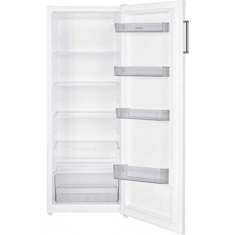 Inventum KK1430W kastmodel koelkast energiezuinig - 242 liter - 143 cm hoog - Zonder vriesvak - Led-verlichting - Energielabel D - 5 plateaus - Vrijstaand - Wit