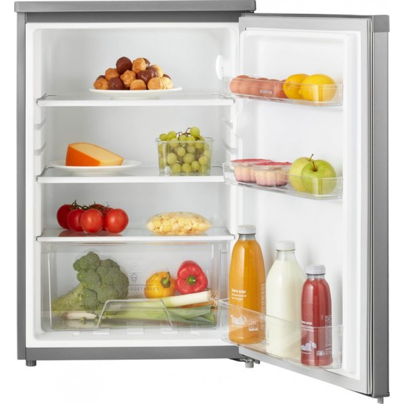 Inventum KK550S - Vrijstaande koelkast - Tafelmodel - 131 liter - 3 plateaus - RVS