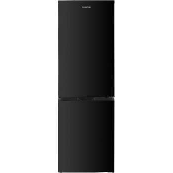 Inventum KV1840B No Frost energiezuinige koel-vriescombinatie - 184 cm hoog - 327 liter - Superkoelen - Supervriezen - Energielabel C - Vrijstaand - Zwart