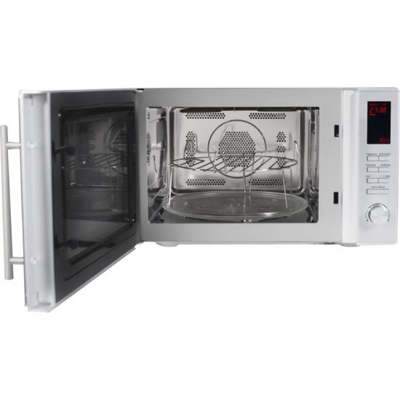 Inventum MN255C - Vrijstaande combimagnetron - Heteluchtoven - Grill - 25 liter - 900 watt - 10 kookprogramma's - RVS-Zwart