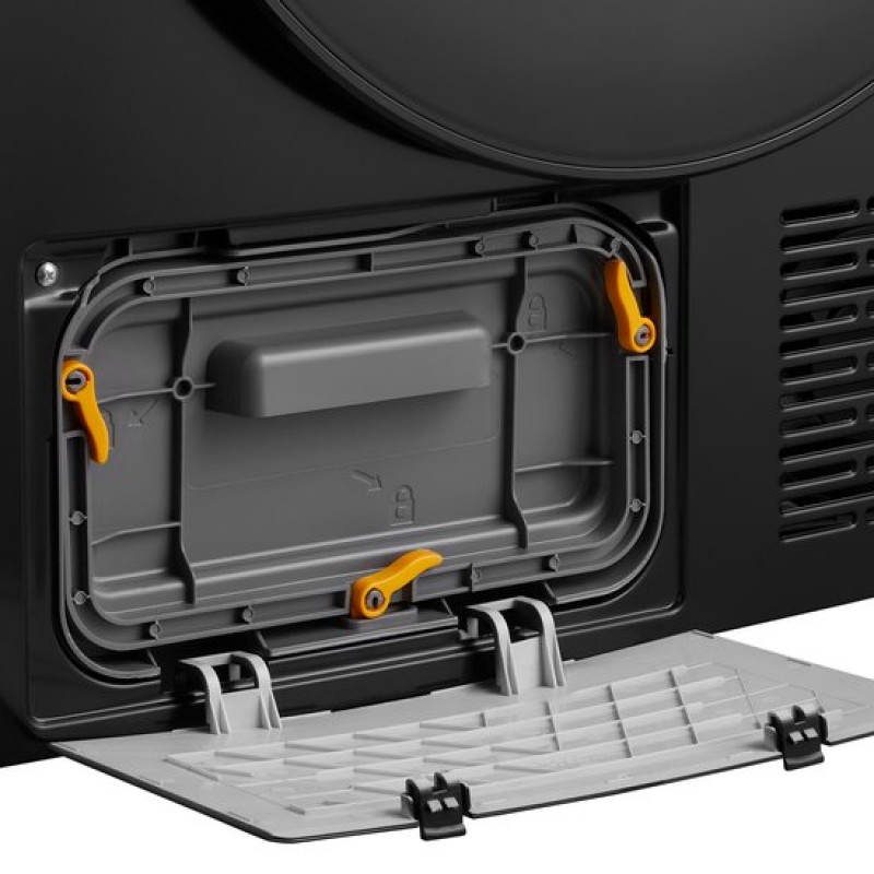 Inventum VDW8030B - Warmtepompdroger - 8kg - 14 programma's - UV-licht  - 66 dB - Wasdroger - Zwart