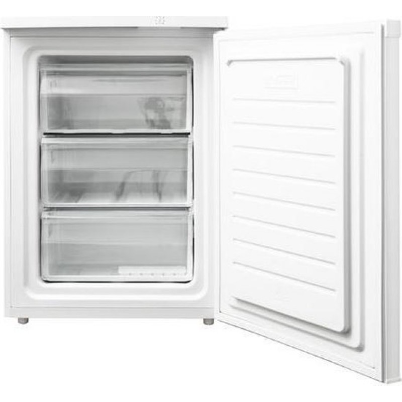 Inventum VR600 tafelmodel vriezer 98 liter - 60 cm breed - Energielabel D - Diepvries - Compact - Vrijstaand - 3 lades/2 plateaus - Wit